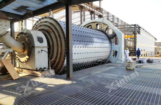 锂云母矿球磨机 锂云母矿球磨机